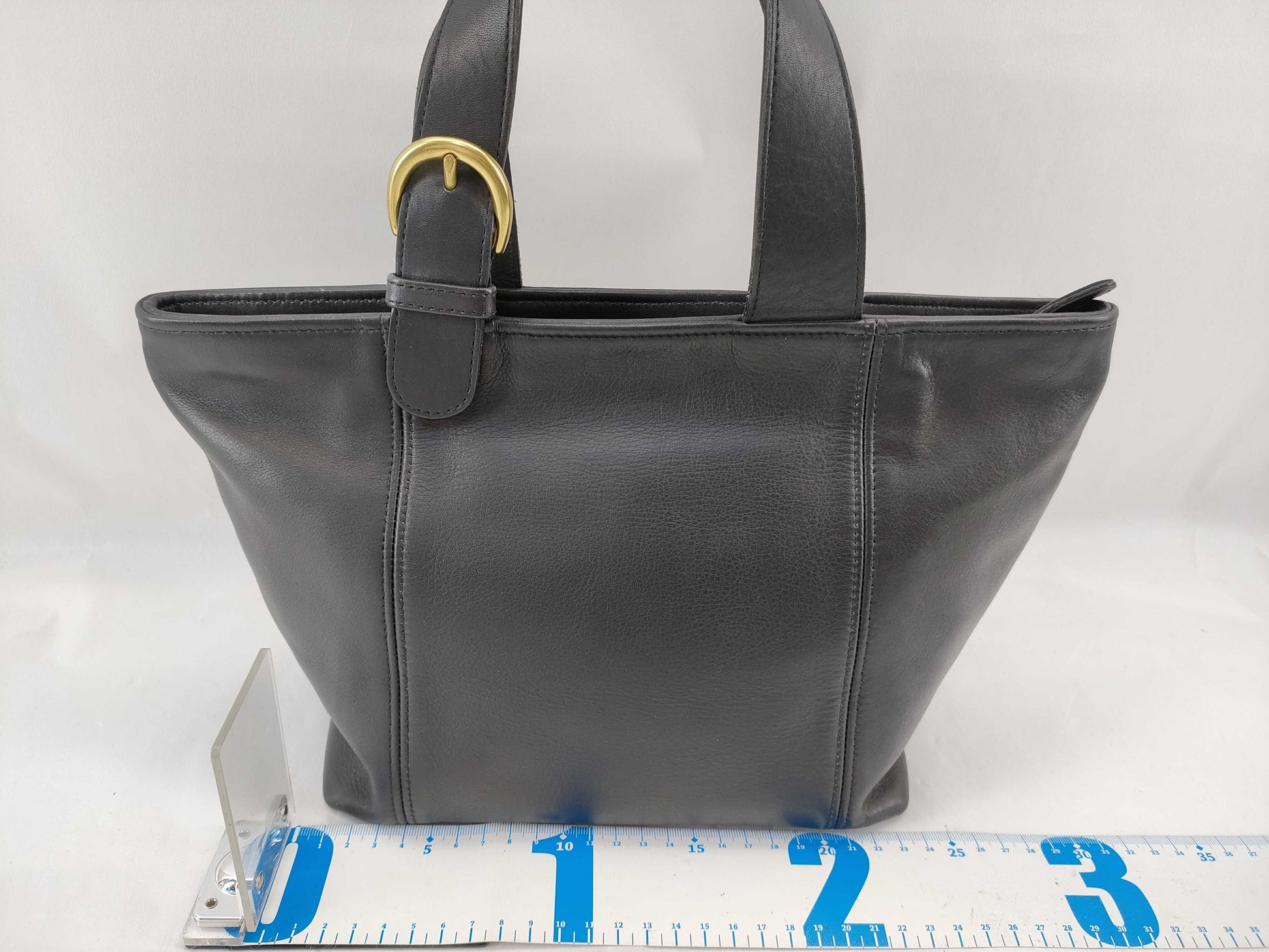 COACH Old Coach Mini Tote Bag 4133 Made in Costa Rica with Glove-Tanned Leather in Black