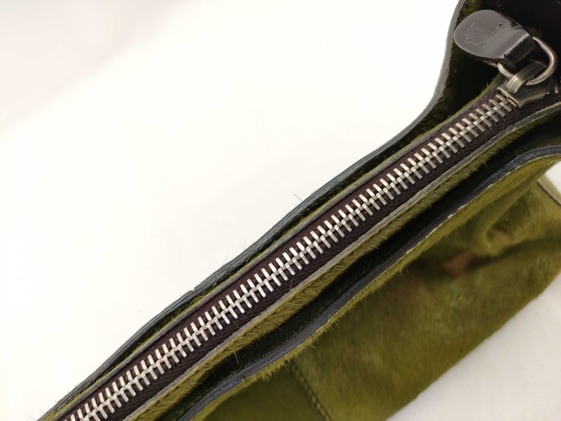 TODS Tod's/One-shoulder bag/Pony/Green Shoulder bag