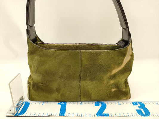 TODS Tod's/One-shoulder bag/Pony/Green Shoulder bag