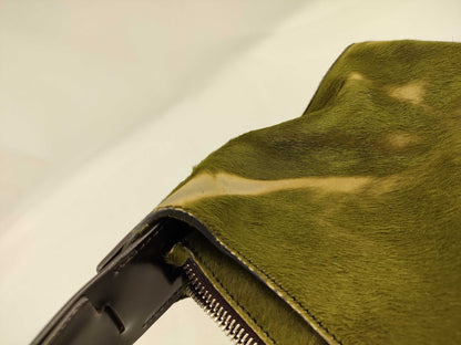 TODS Tod's/One-shoulder bag/Pony/Green Shoulder bag