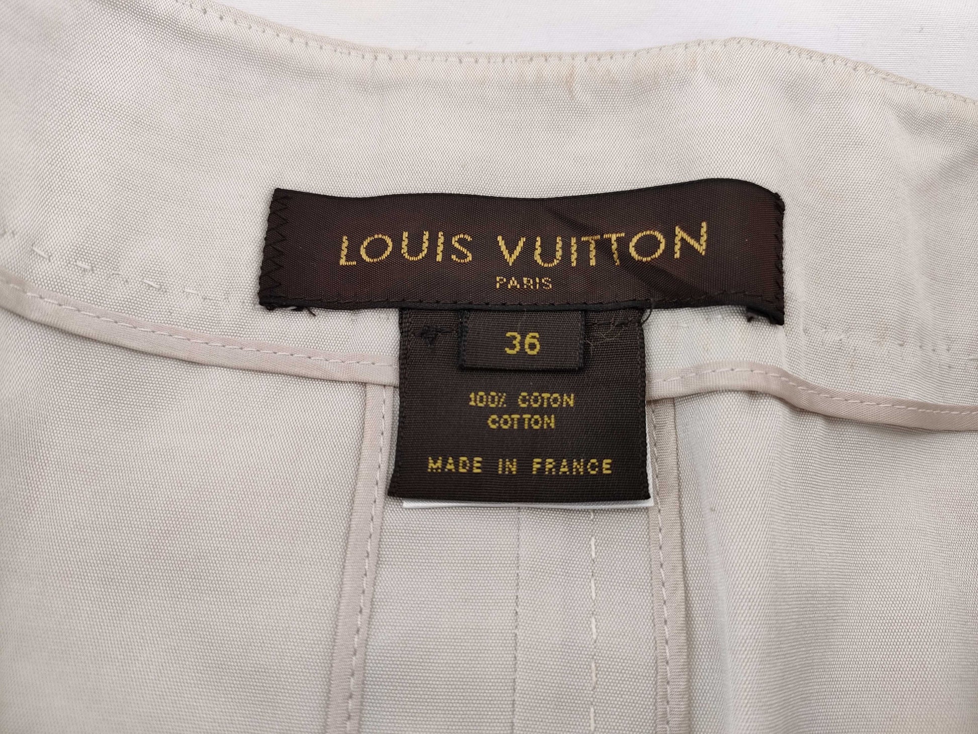 LOUIS VUITTON LOUIS VUITTON Louis Vuitton Stitch Pocket Skirt Size 36 Skirt