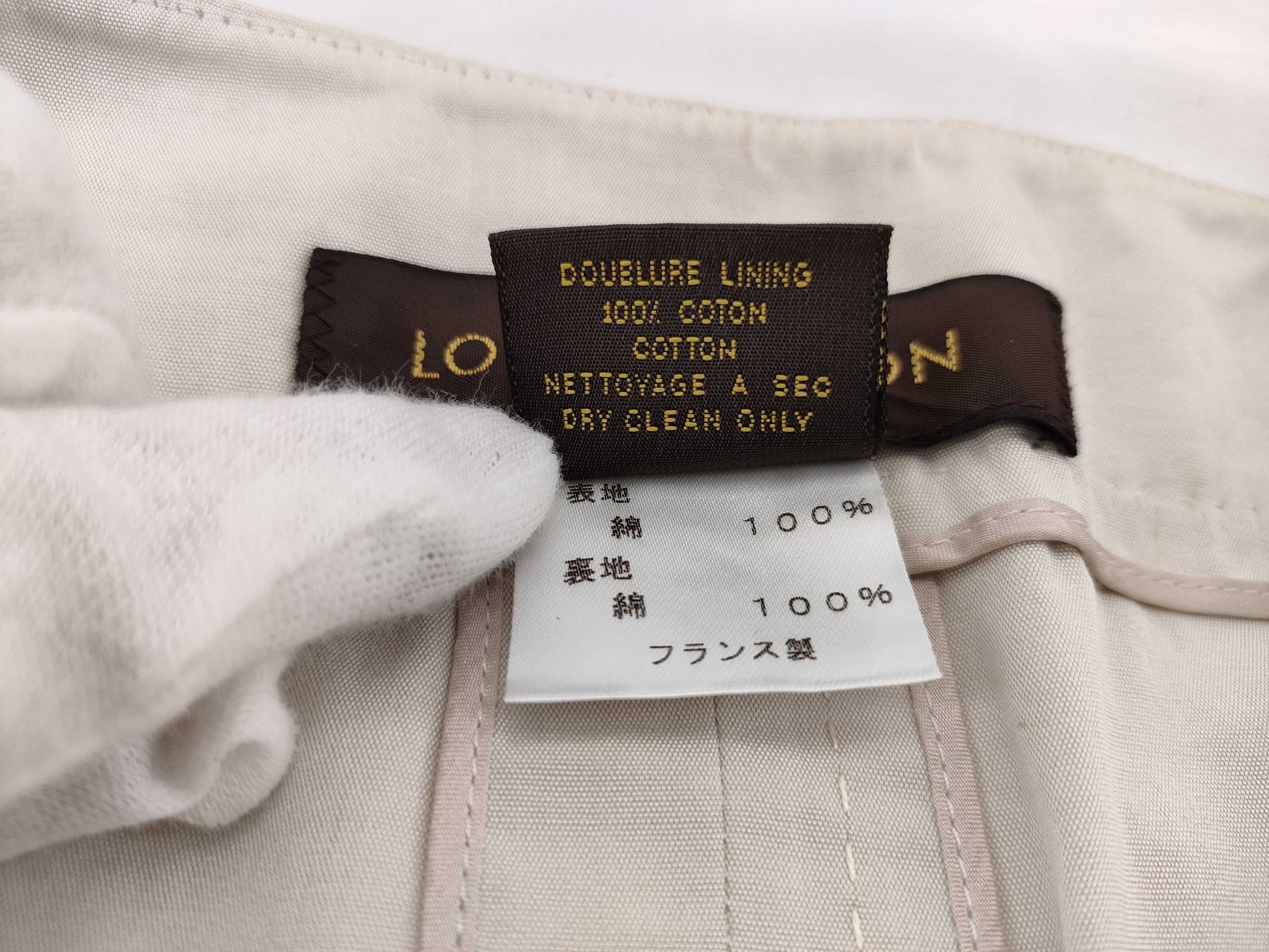 LOUIS VUITTON LOUIS VUITTON Louis Vuitton Stitch Pocket Skirt Size 36 Skirt