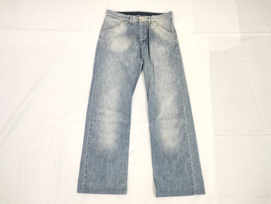 LOUIS VUITTON LOUIS VUITTON Louis Vuitton Buckle Denim Jeans, Size 38, Pants