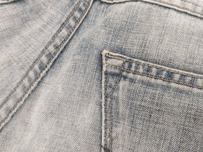 LOUIS VUITTON LOUIS VUITTON Louis Vuitton Buckle Denim Jeans, Size 38, Pants