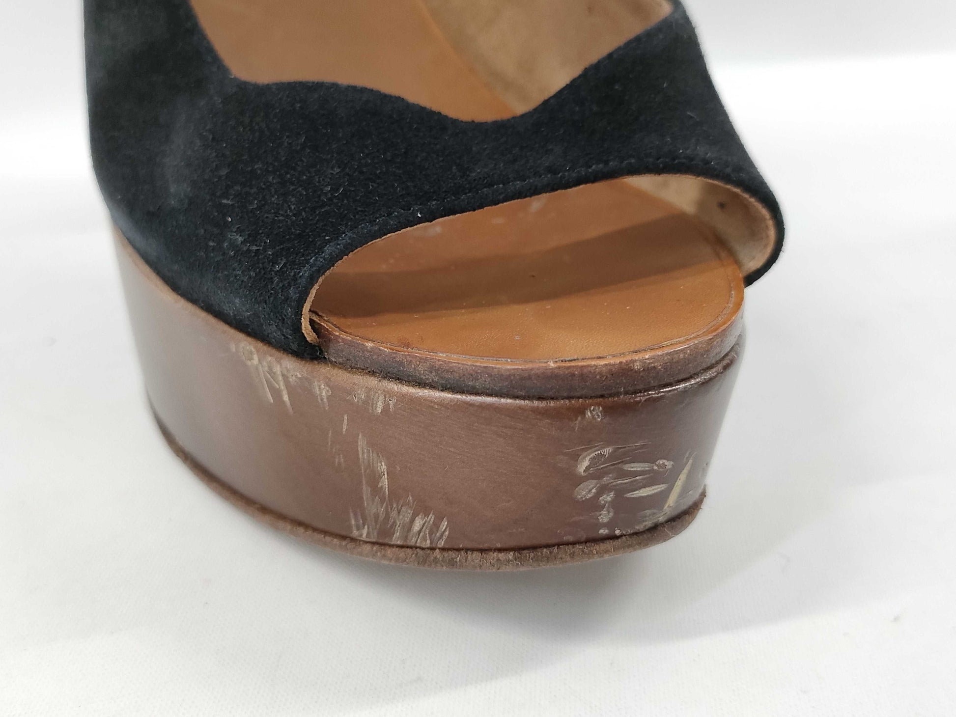  CHANEL CHANEL Coco Mark Medal Sandals Size 23cm 