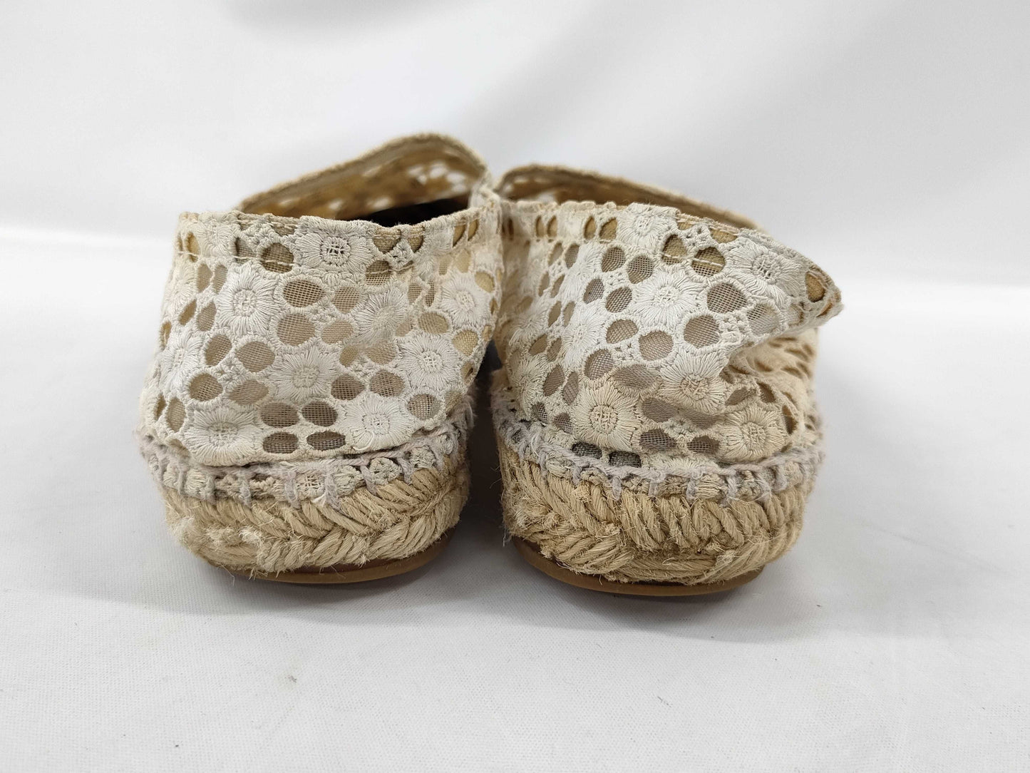 CHANEL Coco Mark Espadrille Sandals Size 37 Sandals