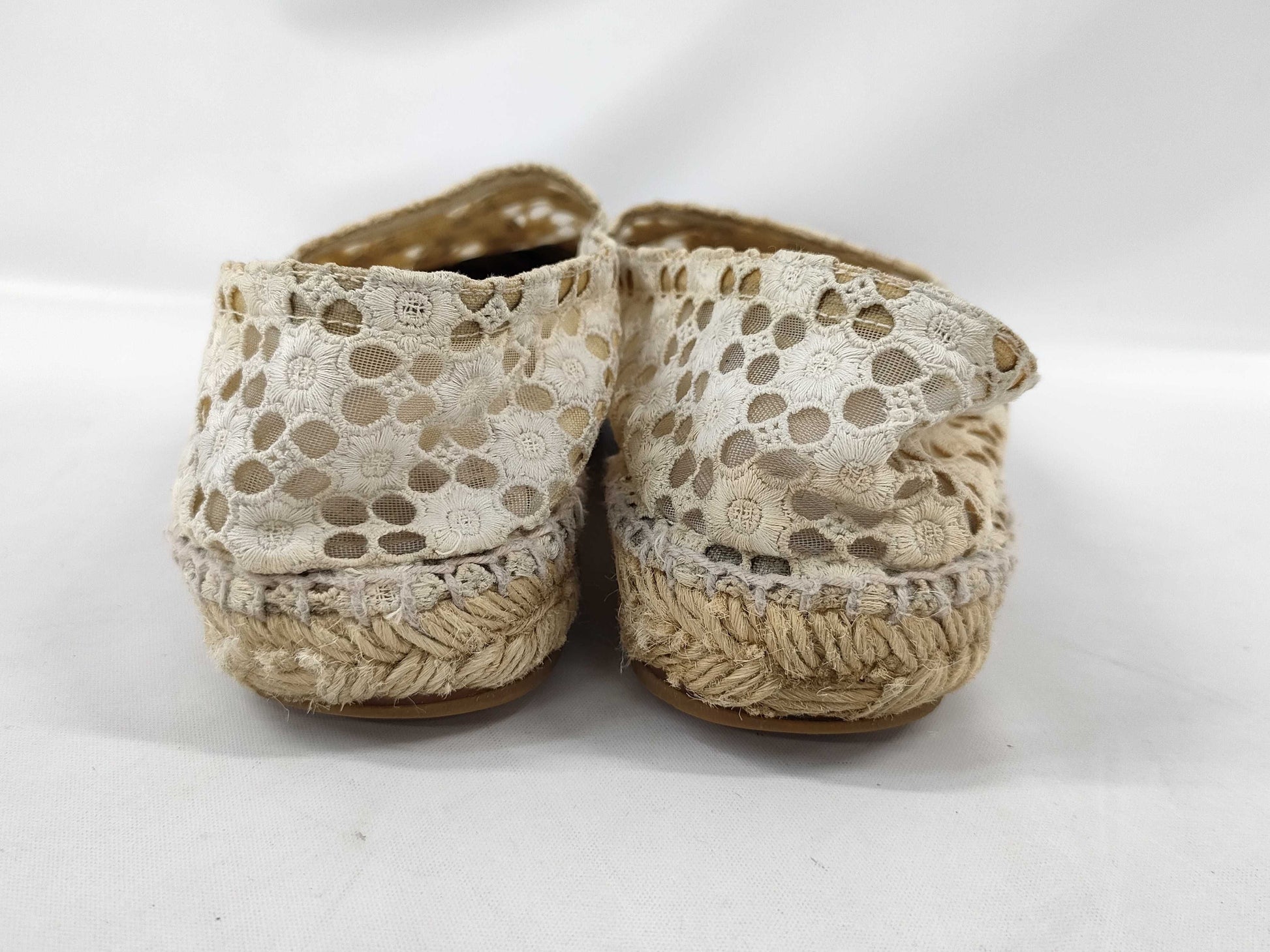 CHANEL Coco Mark Espadrille Sandals Size 37 Sandals