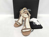 CHANEL CHANEL Coco Mark Chain Heel Sandals Size 35 Sandals