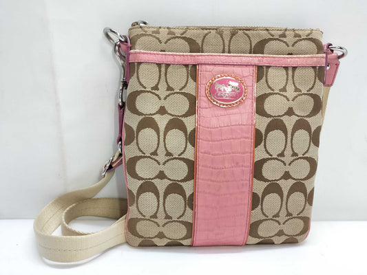 COACH Signature Coach Bag Shoulder Bag