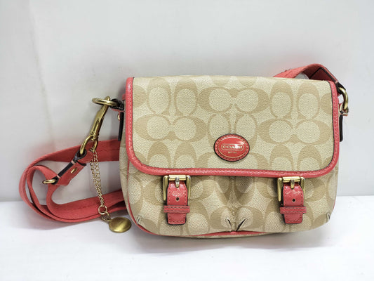 COACH Signature Coach Bag x 1 Shoulder Bag