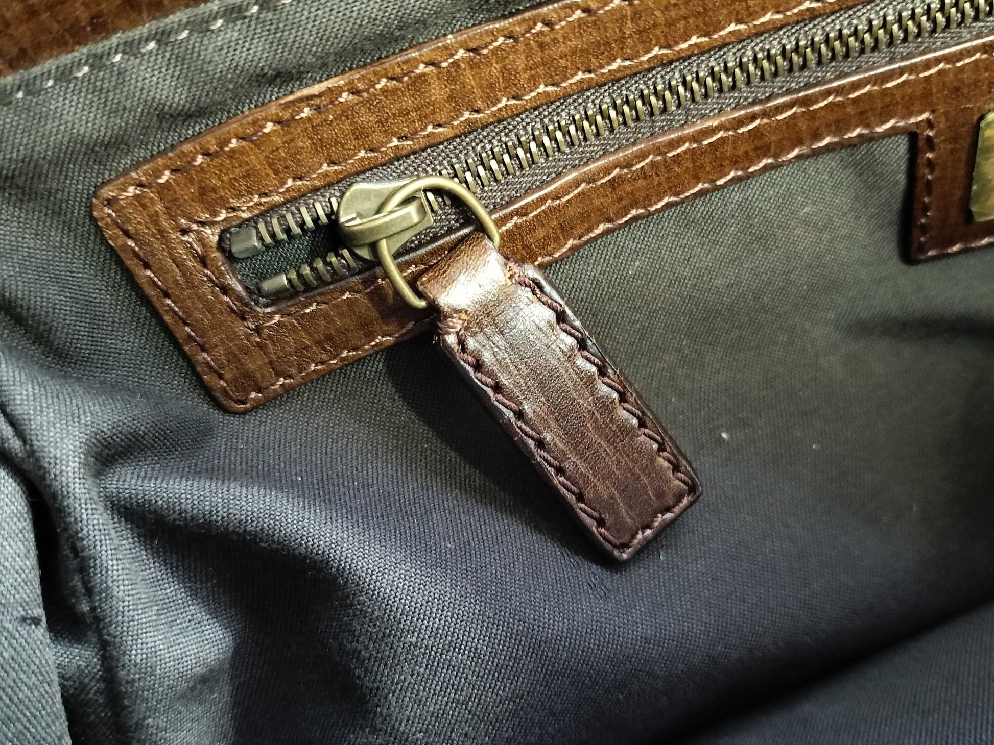 FENDI Fendi Harako Python Tote Bag