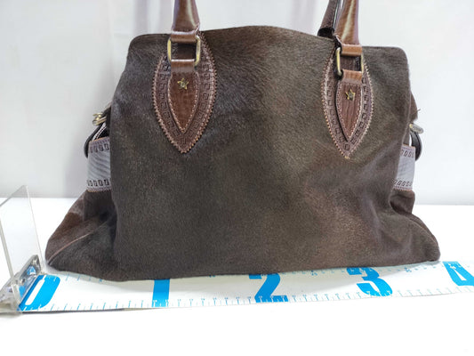 FENDI Fendi Harako Python Tote Bag