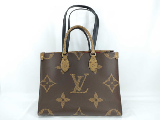 LOUIS VUITTON M45321 Monogram Louis Vuitton Giant On-the-Go MM Tote Bag with IC Tag and G Hardware