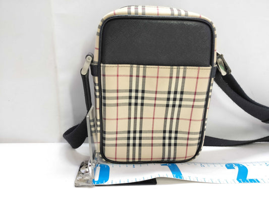 BURBERRY Nova Check Shoulder Bag