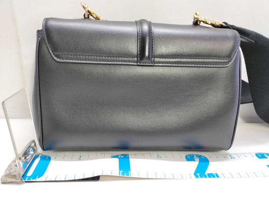 CELINE Teen Soft 16 Seize Shoulder Bag in Black. Includes dust bag and shoulder strap.