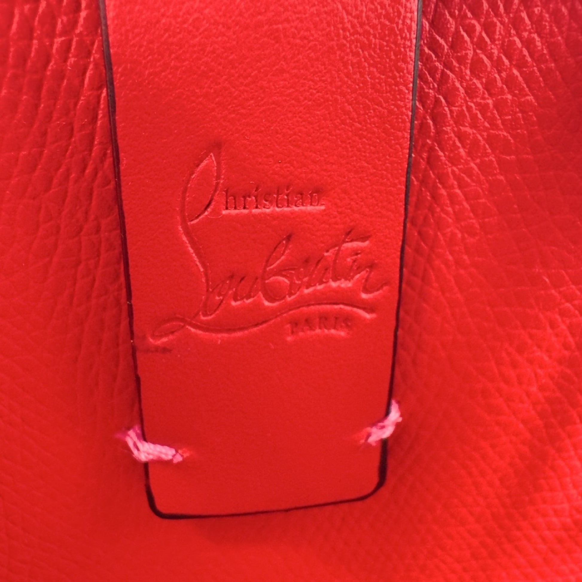 Christian Louboutin Enamel Pink 2-Way Shoulder Bag