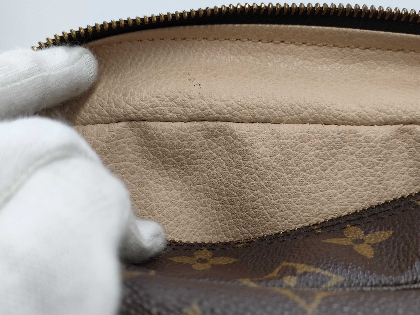 LOUIS VUITTON Monogram True Toilet Clutch Bag