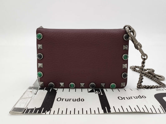 VALENTINO Bordeaux shoulder bag