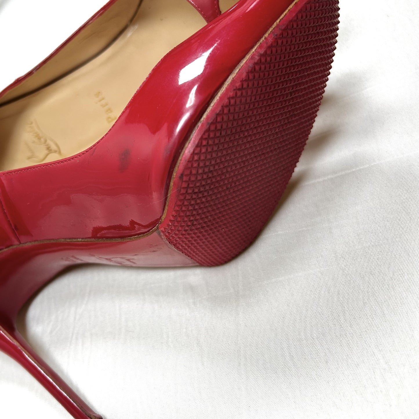 Christian Louboutin Christian Louboutin Patent Mule Heel 38 1/2 Mule