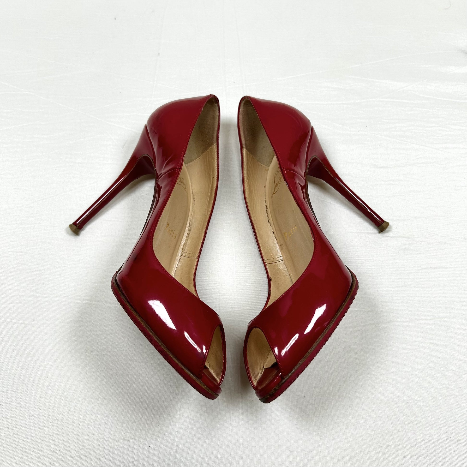 Christian Louboutin Christian Louboutin Patent Mule Heel 38 1/2 Mule