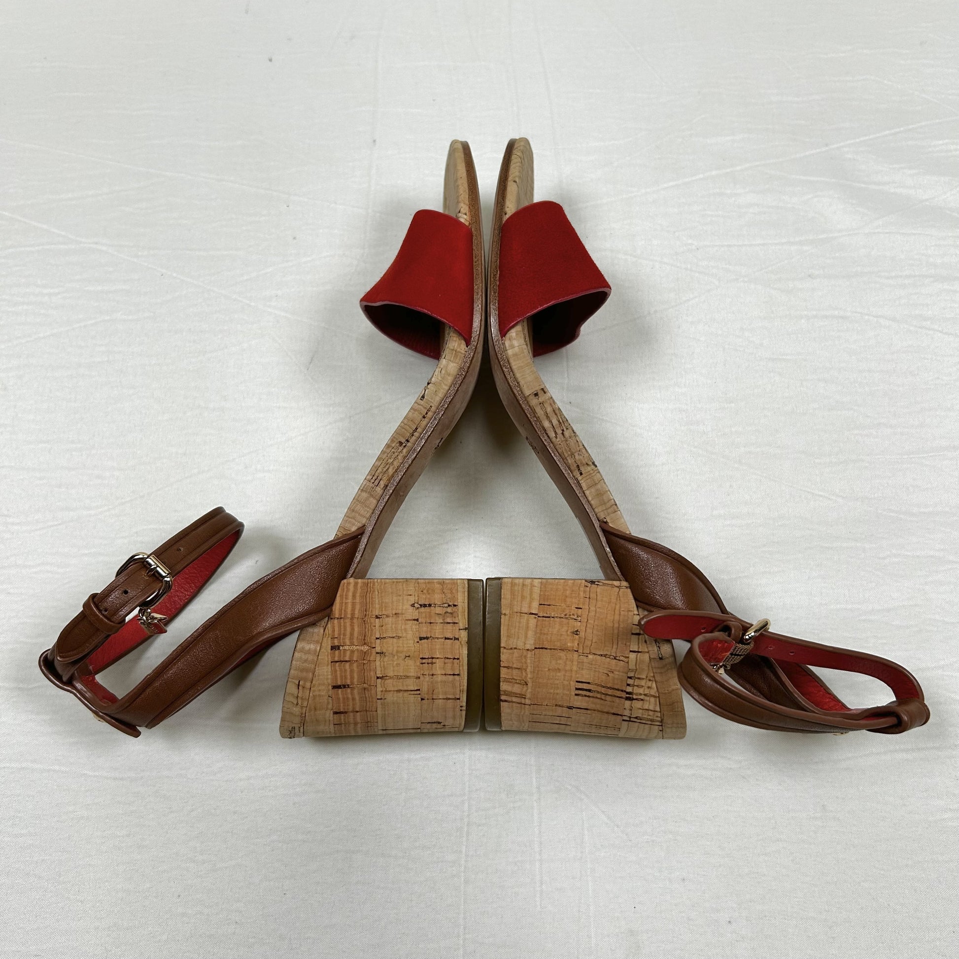 COACH COACH Ankle Strap Sandals 5 B Sandals