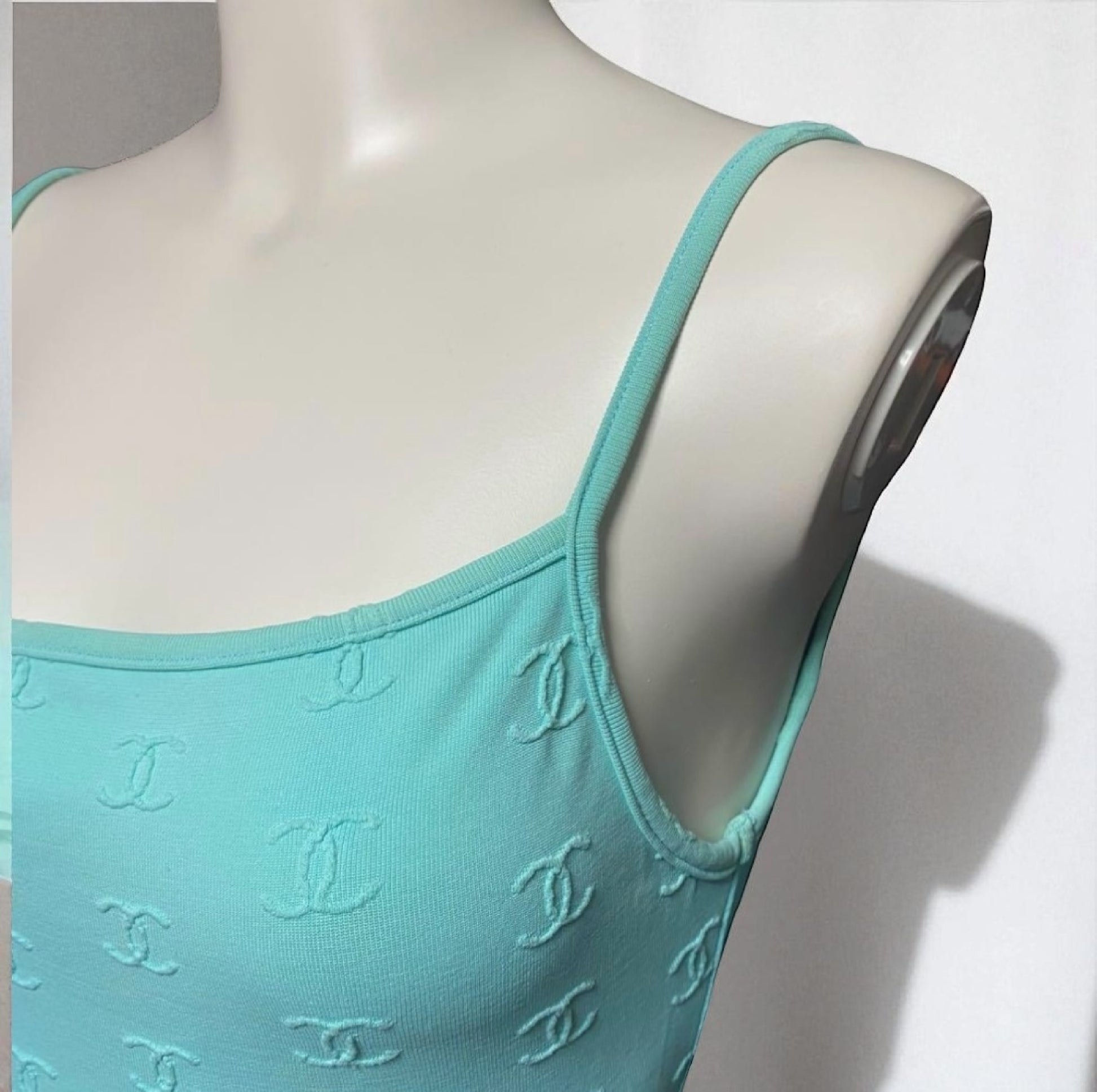 CHANEL CHANEL Jumpsuit with Coco Mark Print, All-in-One, Size 36, Other Apparel