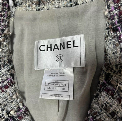 CHANEL CHANEL Tweed Jacket Size 40 Karl Lagerfeld Period Jacket