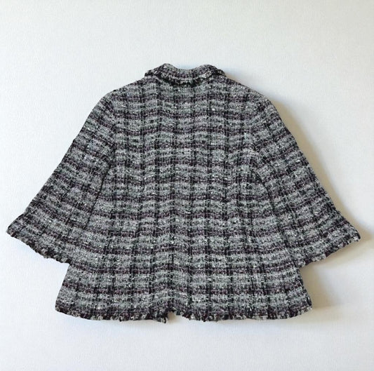 CHANEL CHANEL Tweed Jacket Size 40 Karl Lagerfeld Period Jacket
