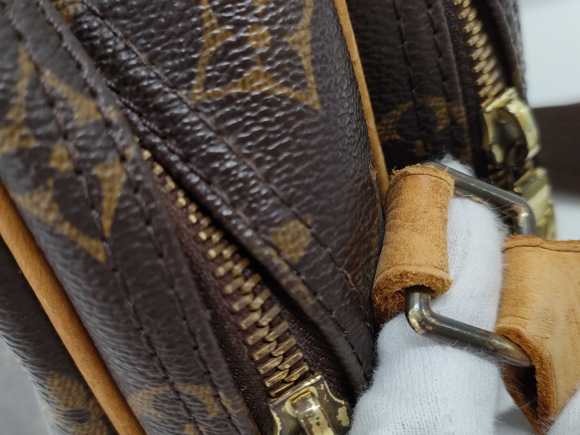 LOUIS VUITTON Monogram Reporter Bag SP0083 Shoulder Bag