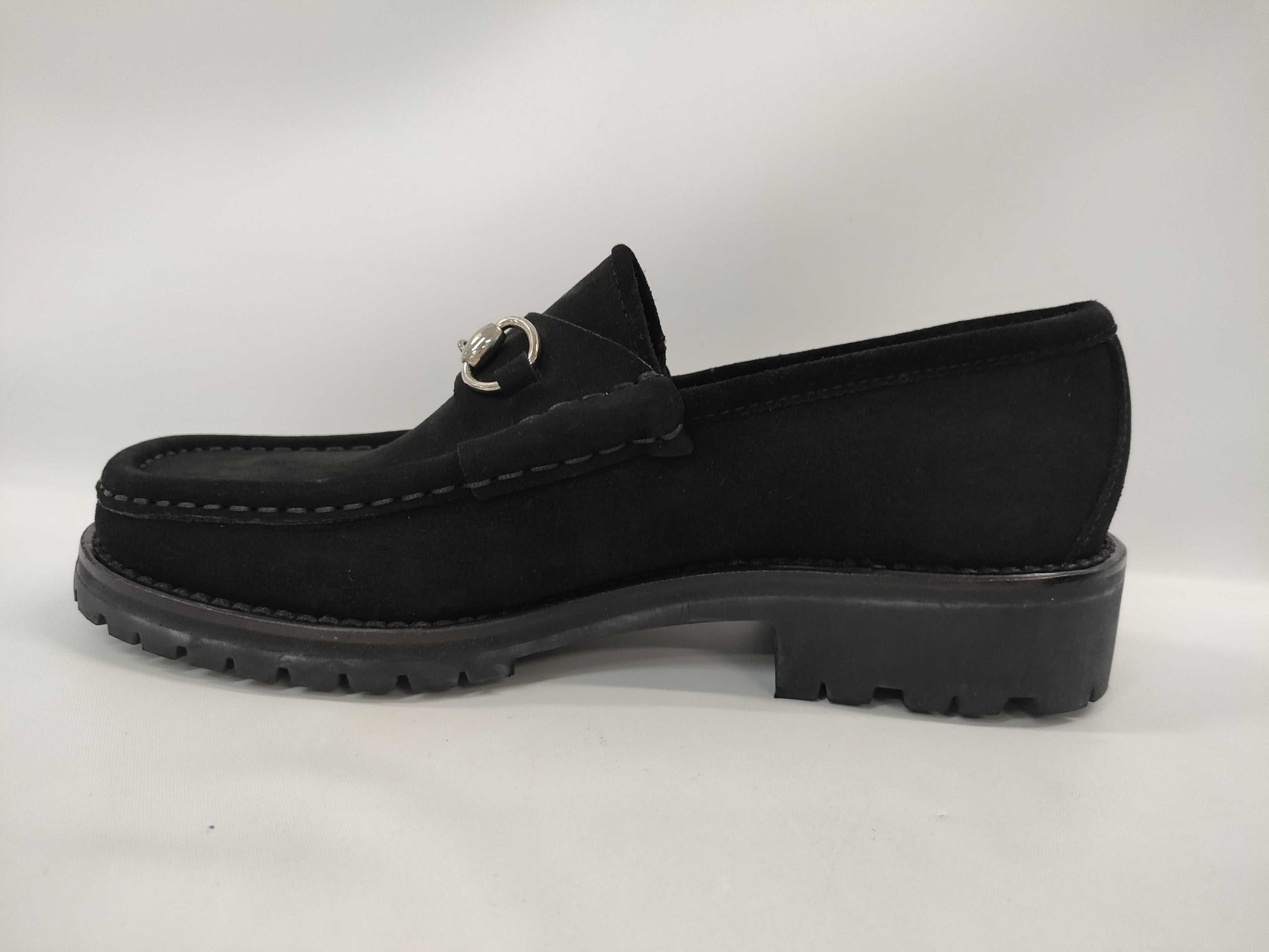 GUCCI Suede Brand Apparel Loafers Size 6