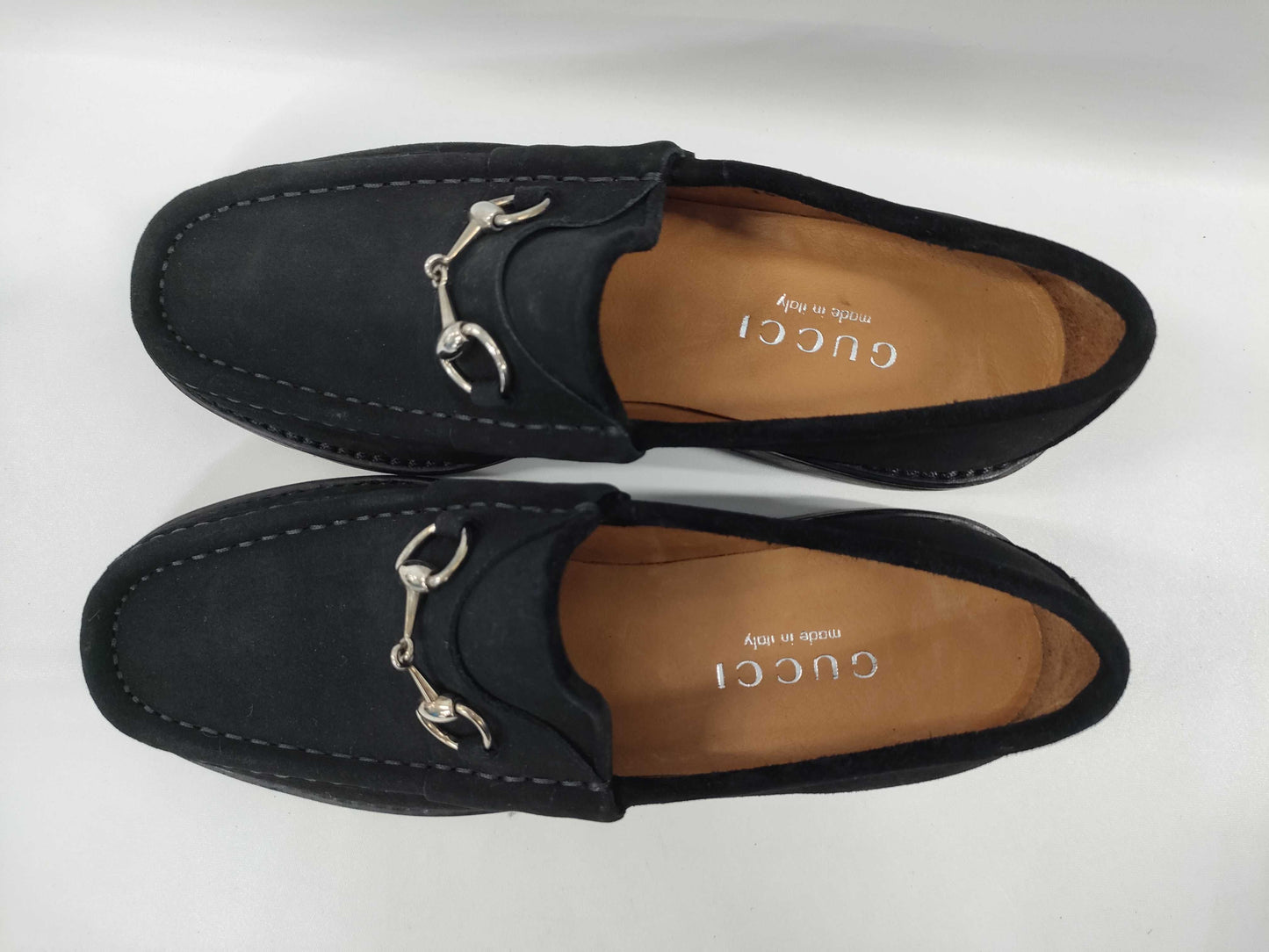 GUCCI Suede Brand Apparel Loafers Size 6