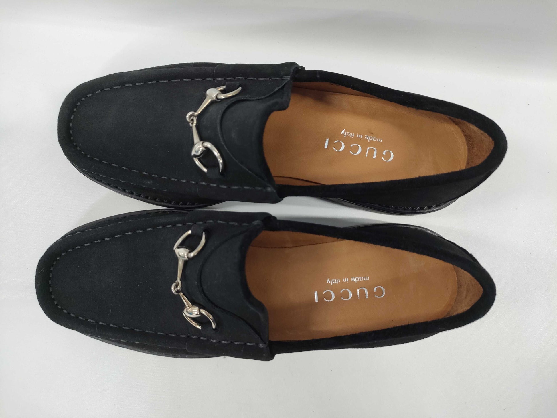 GUCCI Suede Brand Apparel Loafers Size 6