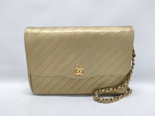 CHANEL Mademoiselle Gold Shoulder Bag