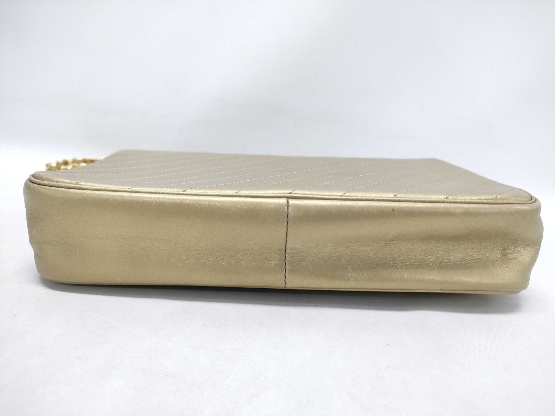 CHANEL Mademoiselle Gold Shoulder Bag