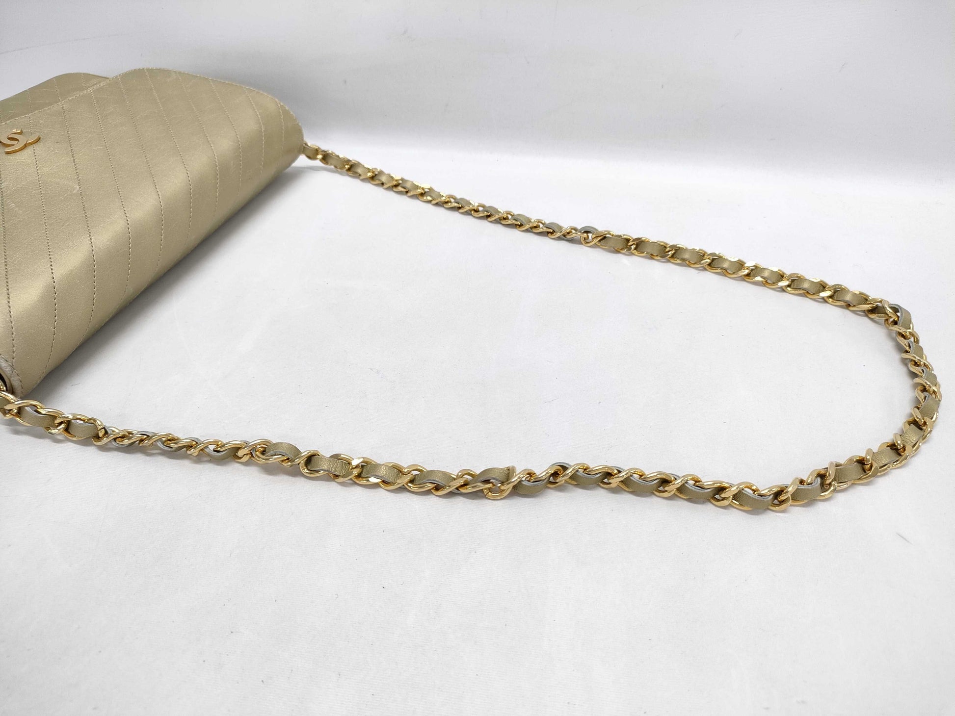 CHANEL Mademoiselle Gold Shoulder Bag
