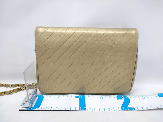 CHANEL Mademoiselle Gold Shoulder Bag