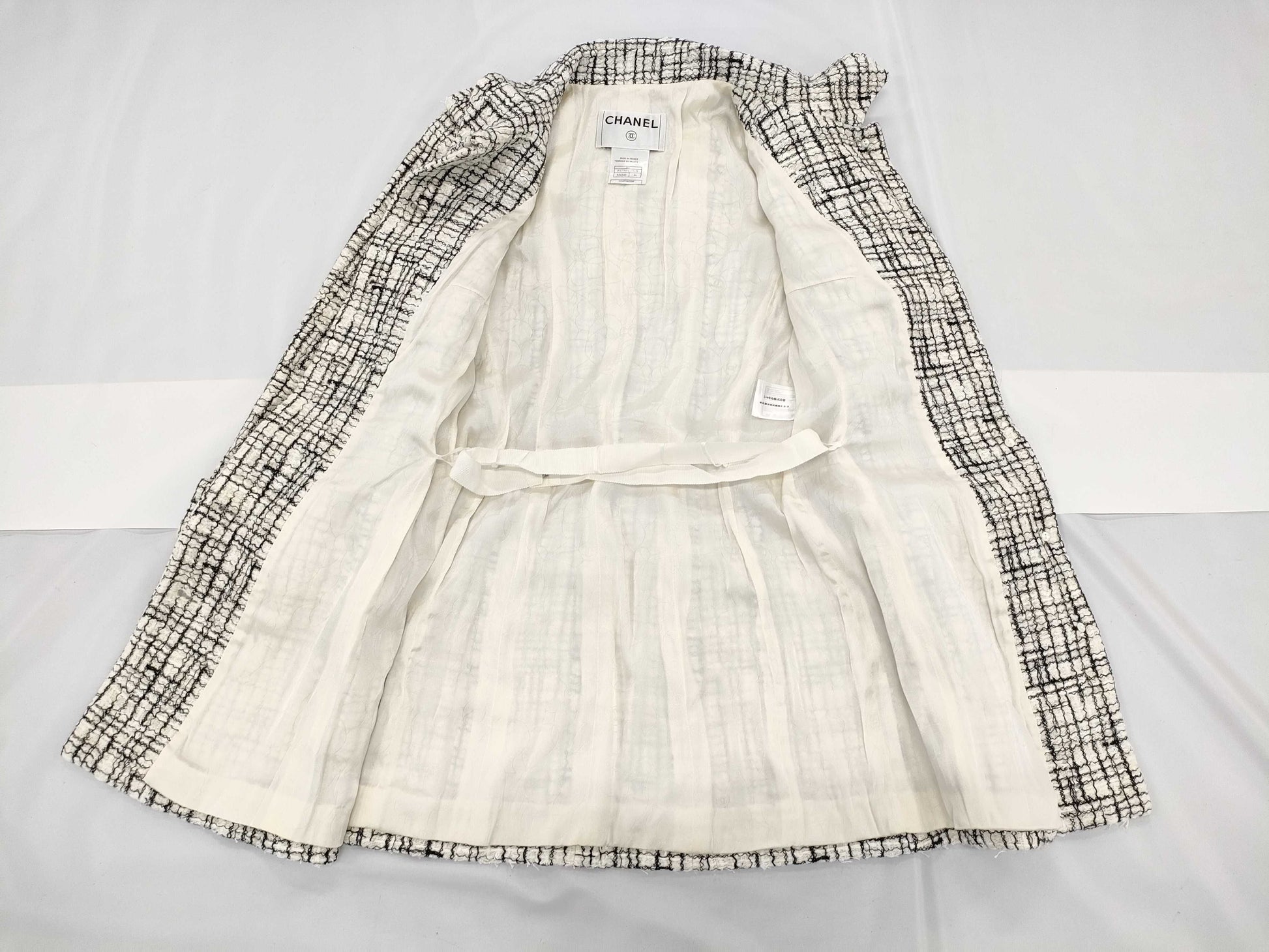 CHANEL Brand Apparel CHANEL P27795 Tweed Jacket P27795 06C Jacket Coat