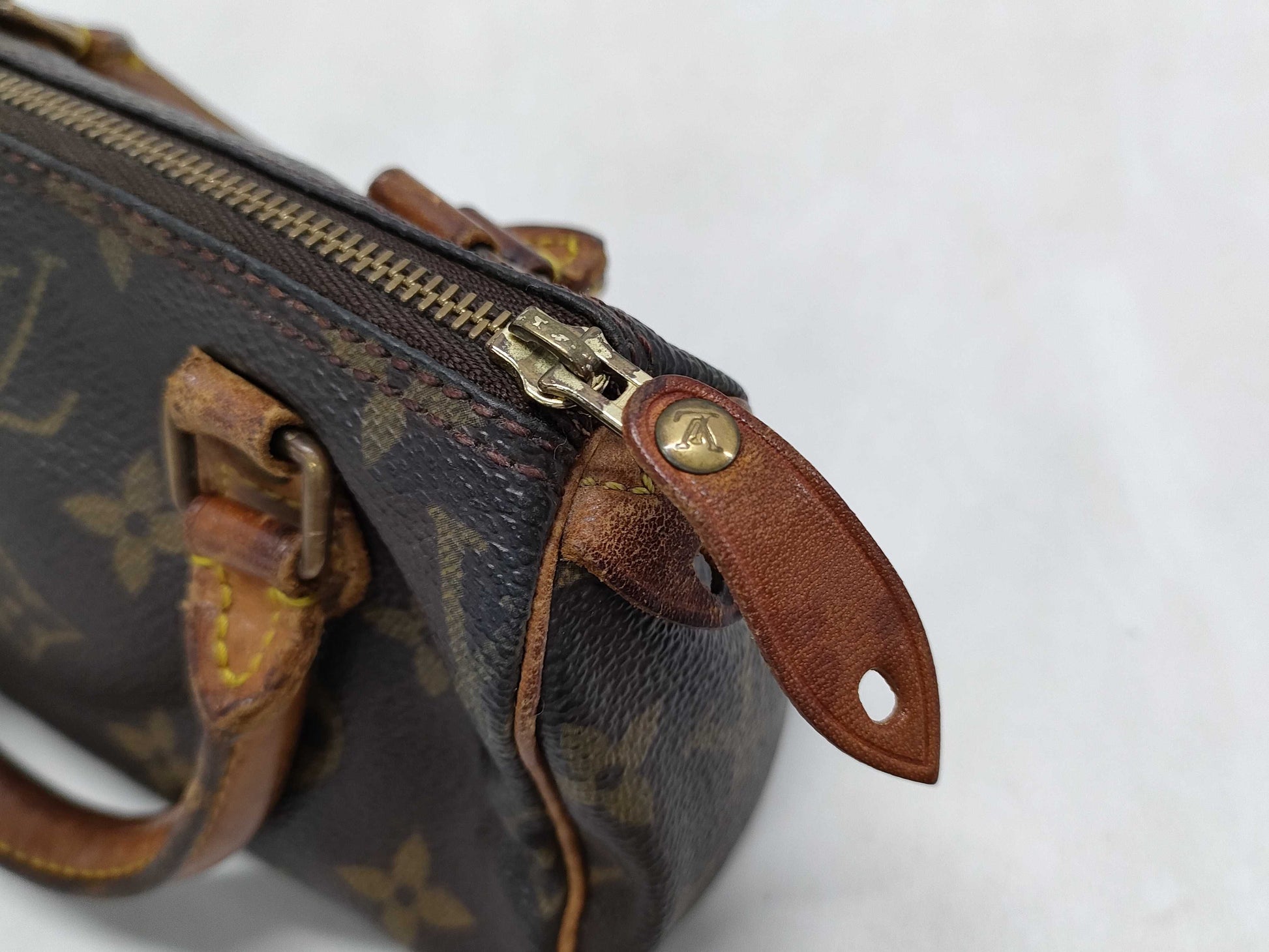 LOUIS VUITTON Monogram Louis Vuitton Monogram Brand Bag Mini Speedy M41534 Handbag