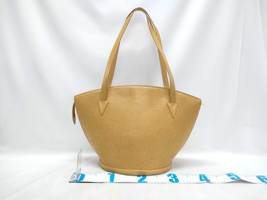 LOUIS VUITTON Epi Leather Saint Jacques Tote Bag, Yellow, M52265A20945