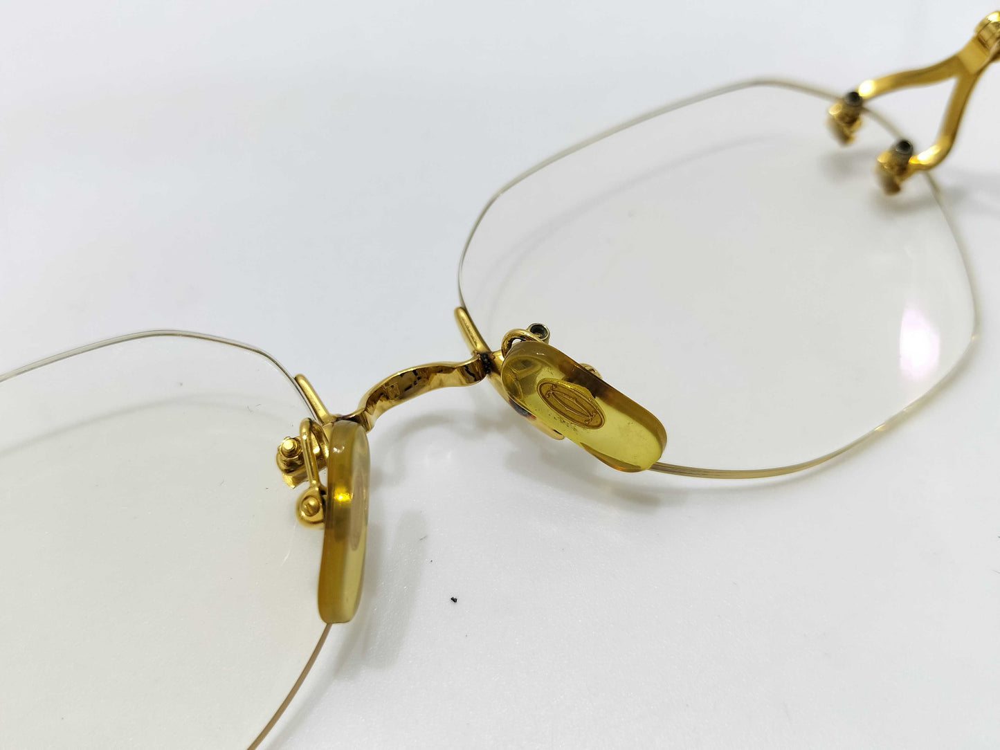 Cartier Trinity Rimless 135mm Glasses with Case