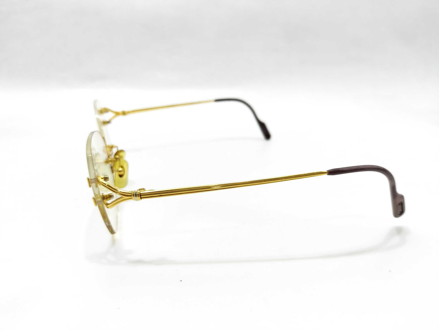 Cartier Trinity Rimless 135mm Glasses with Case