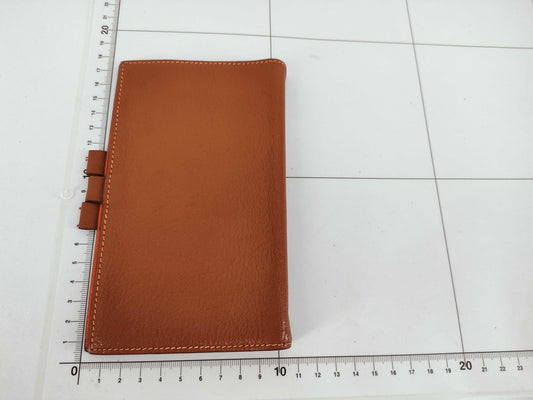 HERMES Leather Agenda Notebook Cover with G Stamp