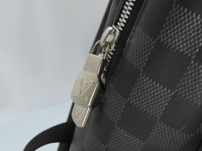 LOUIS VUITTON Damier Graphite Canvas Backpack N40306 CA0119 RFID Enabled Backpack