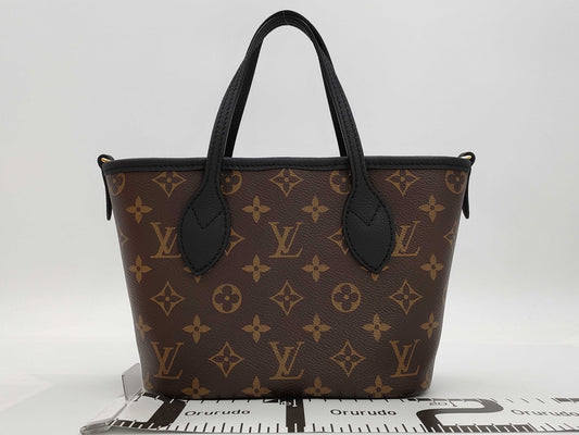 LOUIS VUITTON LV Monogram Neverfull Inside Out BB M12099 RFID Enabled Handbag/Shoulder Bag