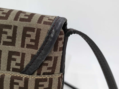FENDI Zucchino Pattern Shoulder Bag