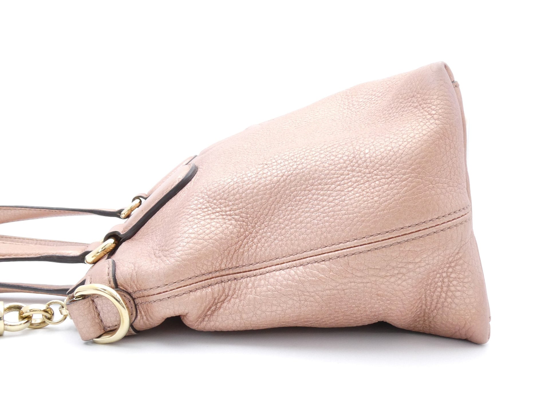 GUCCI Interlocking GG Fringe 2-Way Handbag