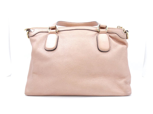 GUCCI Interlocking GG Fringe 2-Way Handbag