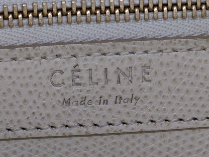 CELINE 2-way Shoulder Bag Vertical Cabas Leather Handbag