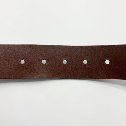 GUCCI Guccissima Leather Belt Brown Belt
