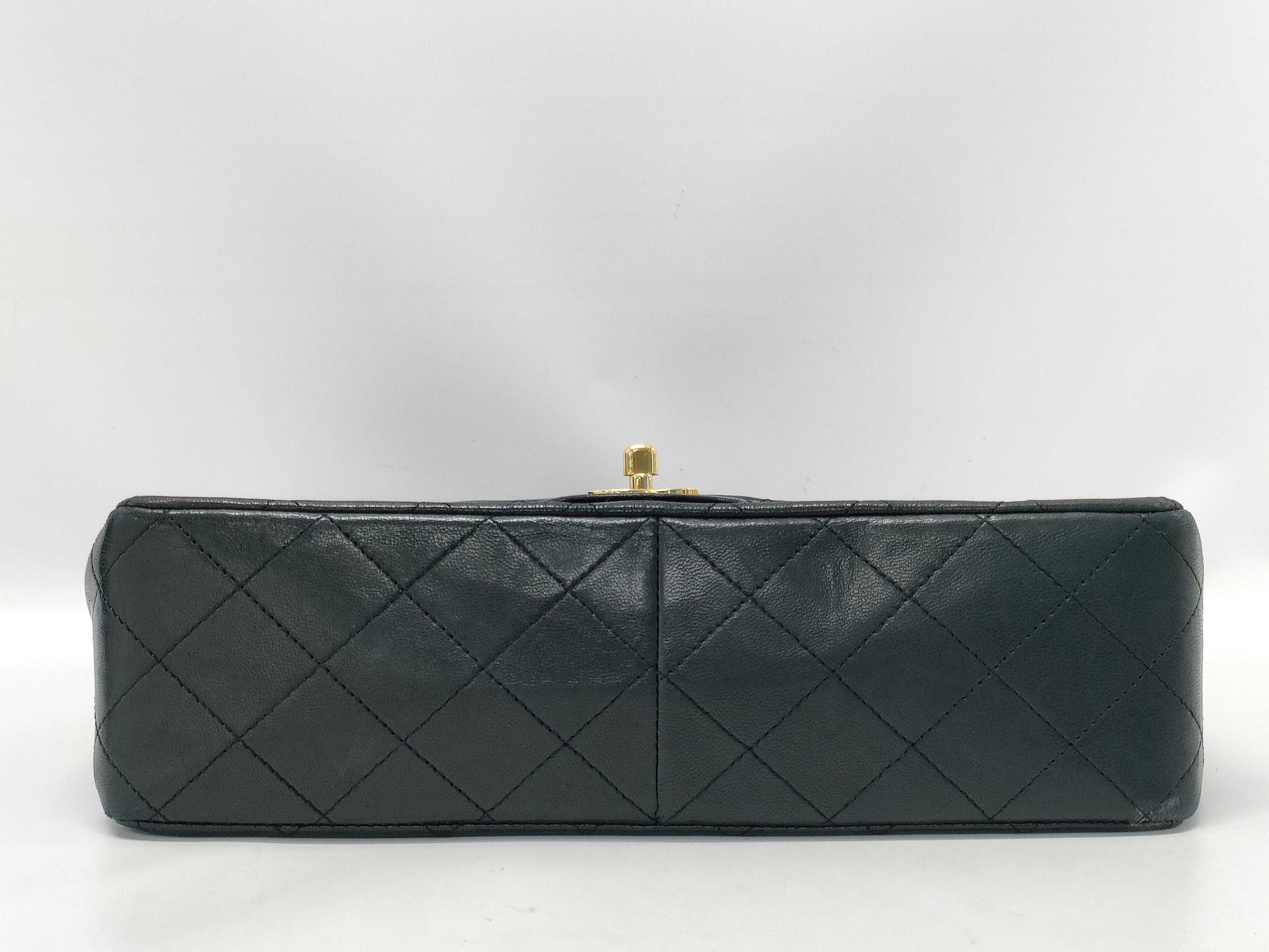 CHANEL Matelasse Chain Shoulder Bag with Coco Mark and Gold Hardware, Lambskin Leather